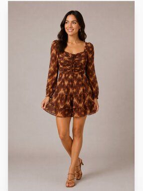 house of harlow orange sequin dress House of Harlow Orange Dress